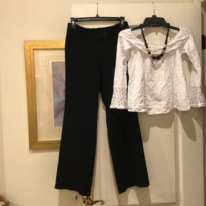 Classic Ann Taylor Black Trousers